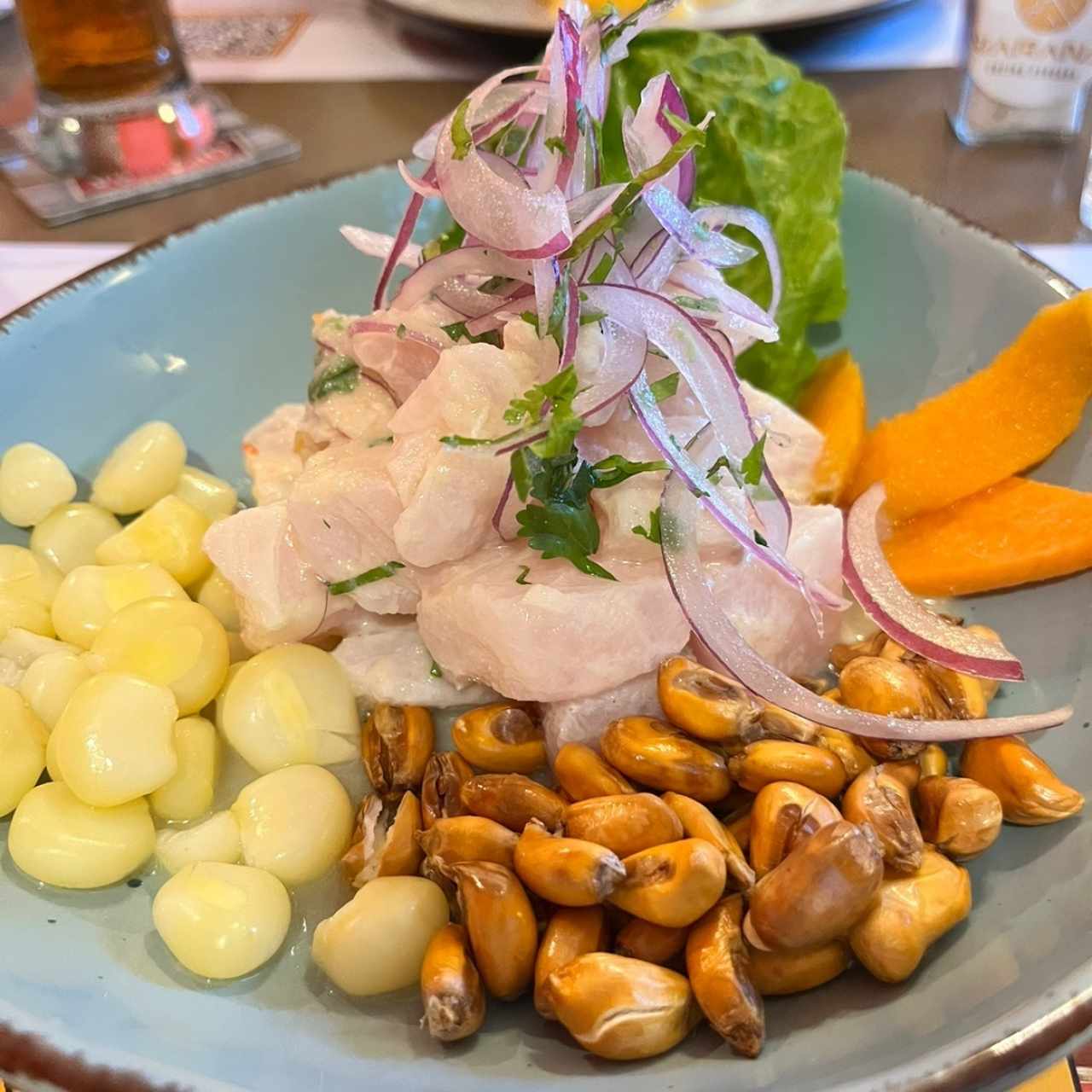 Ceviche clásico de Corvina La Jarana 