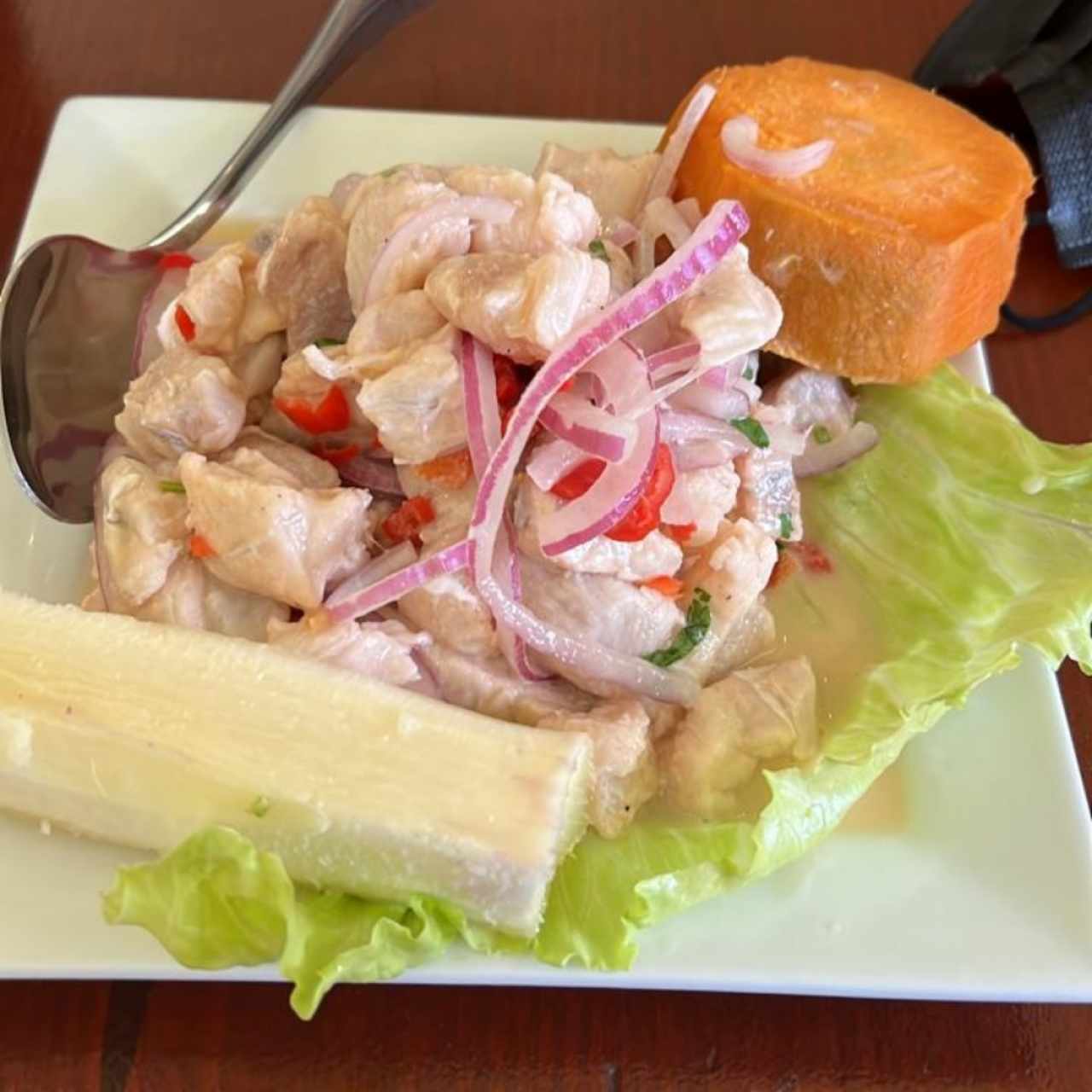 Menú - Ceviche de Corvina