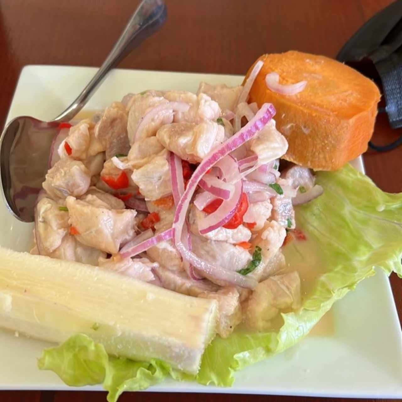 Menú - Ceviche de Corvina