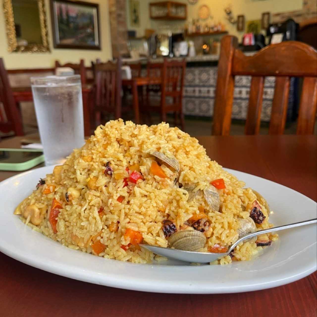 Menú - Arroz con Mariscos