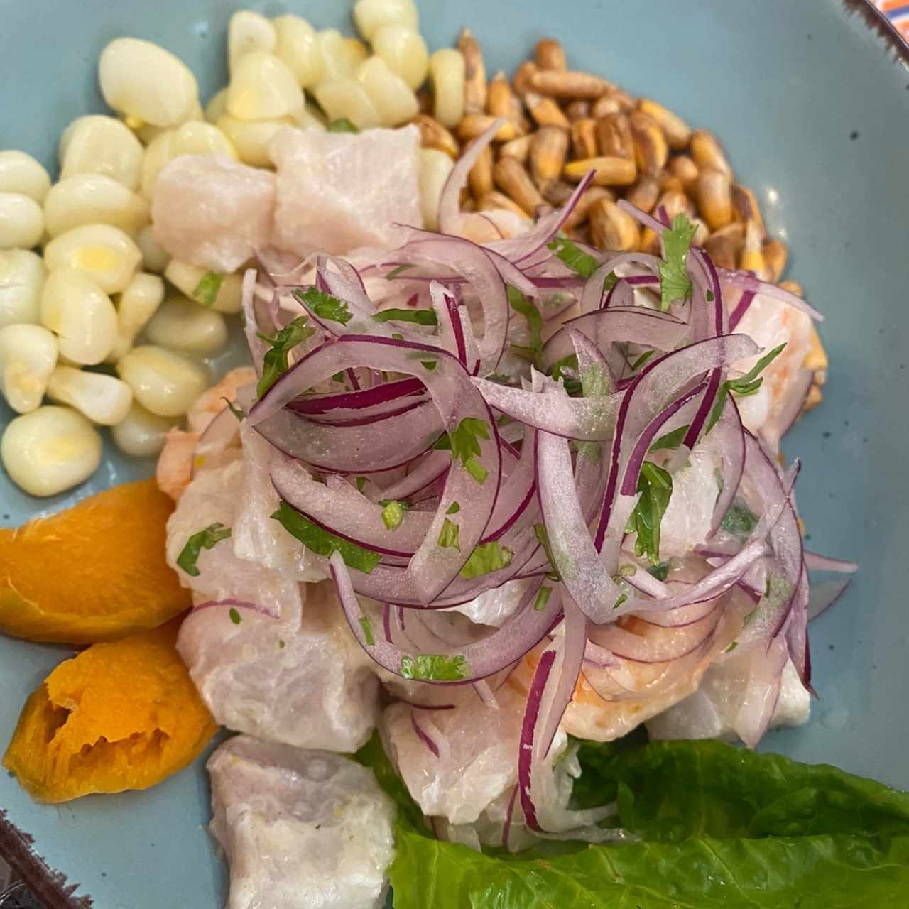 Menú - Ceviche de Corvina