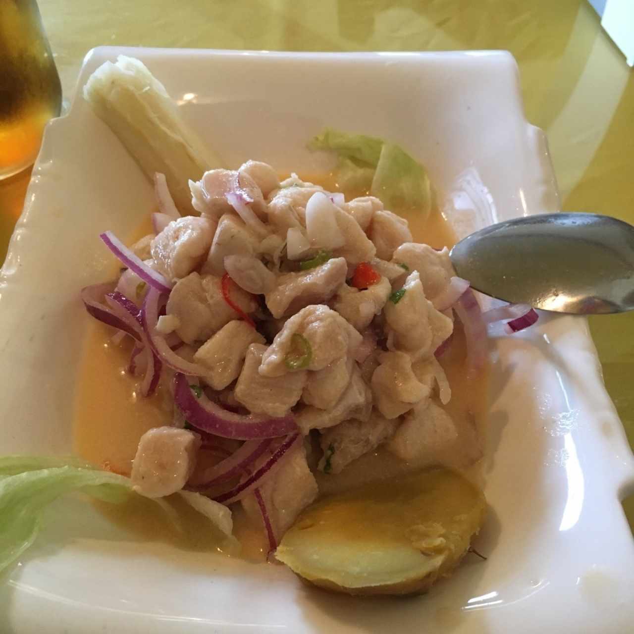 Ceviche de Corvina