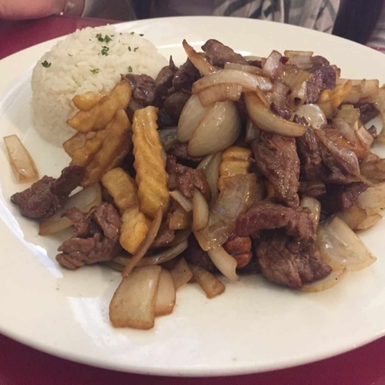 lomo saltado ! divino