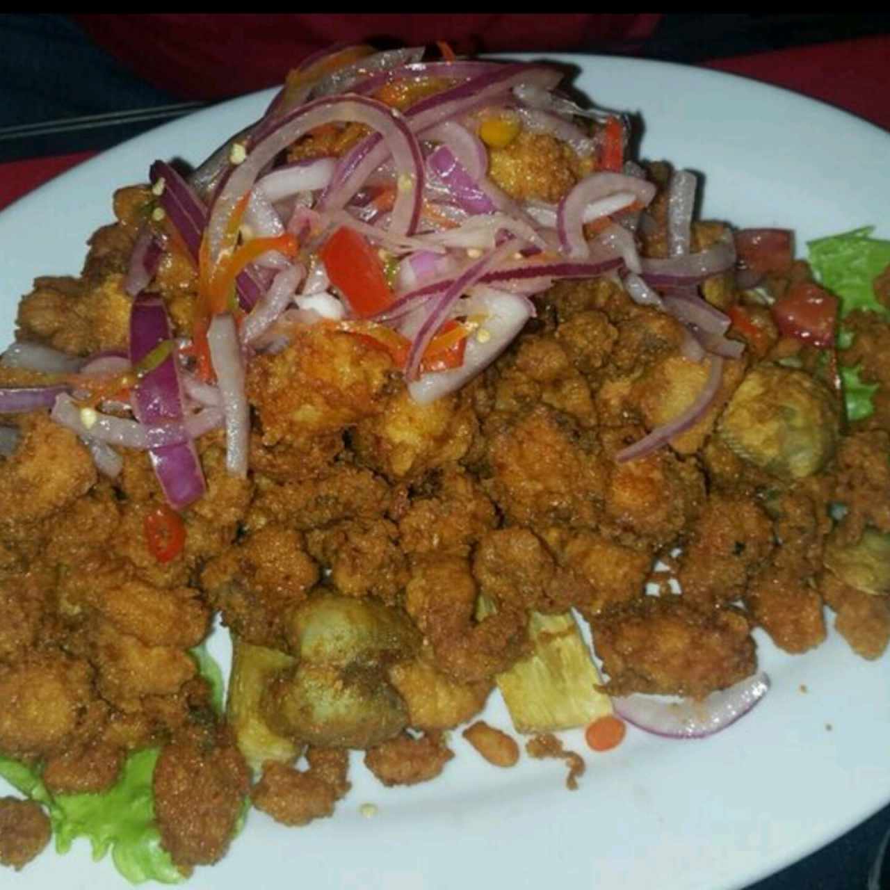 jalea de mariscos