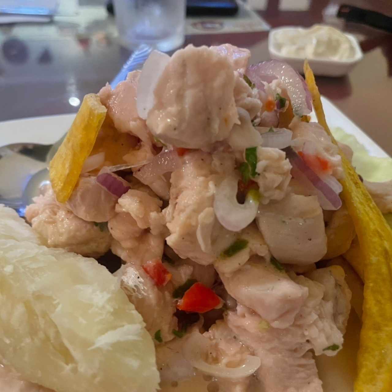 Menú - Ceviche de Corvina