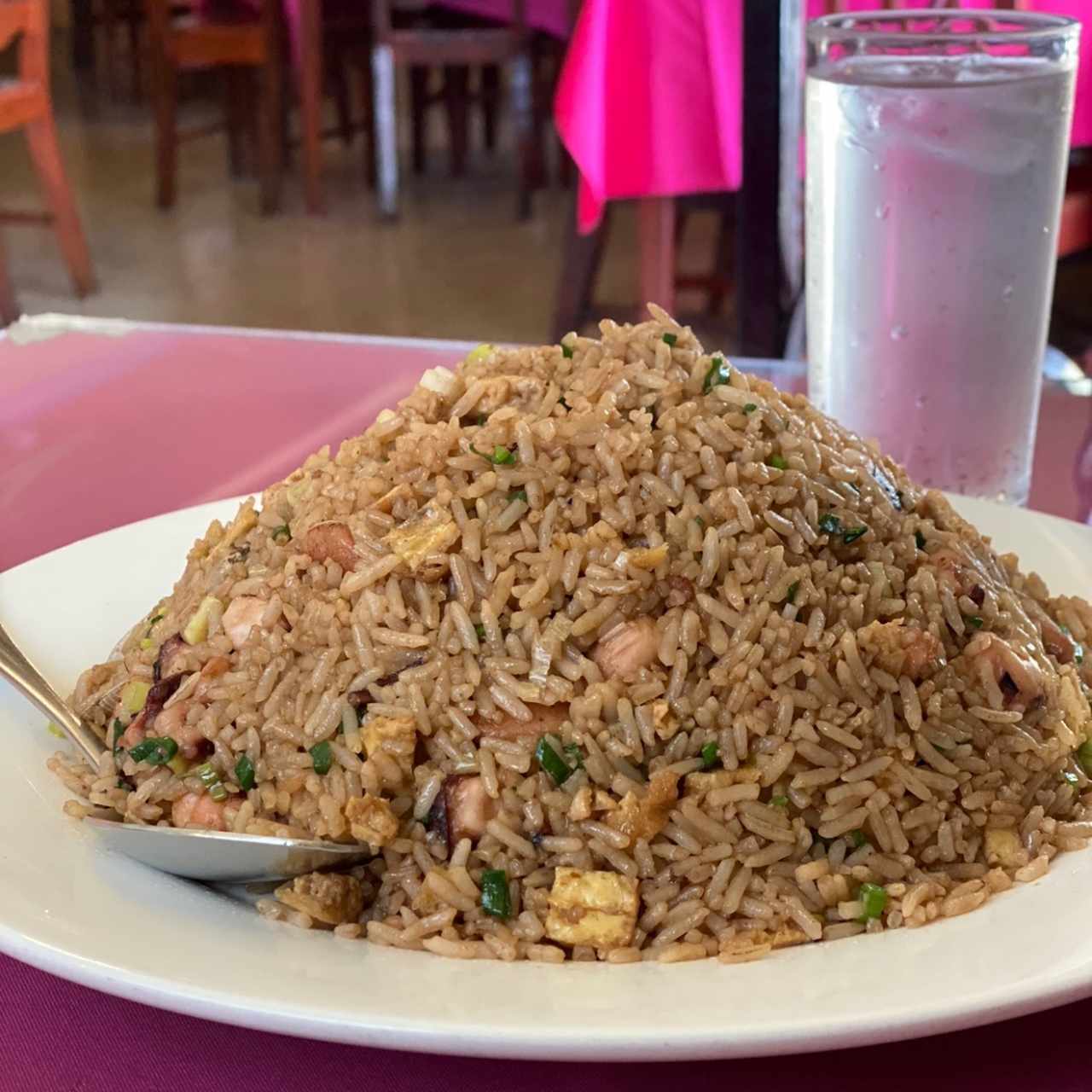 arroz chaufa de mariscos 