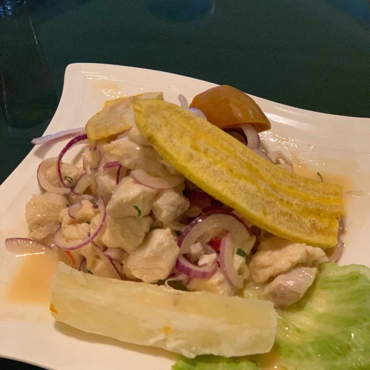 ceviche de corvina