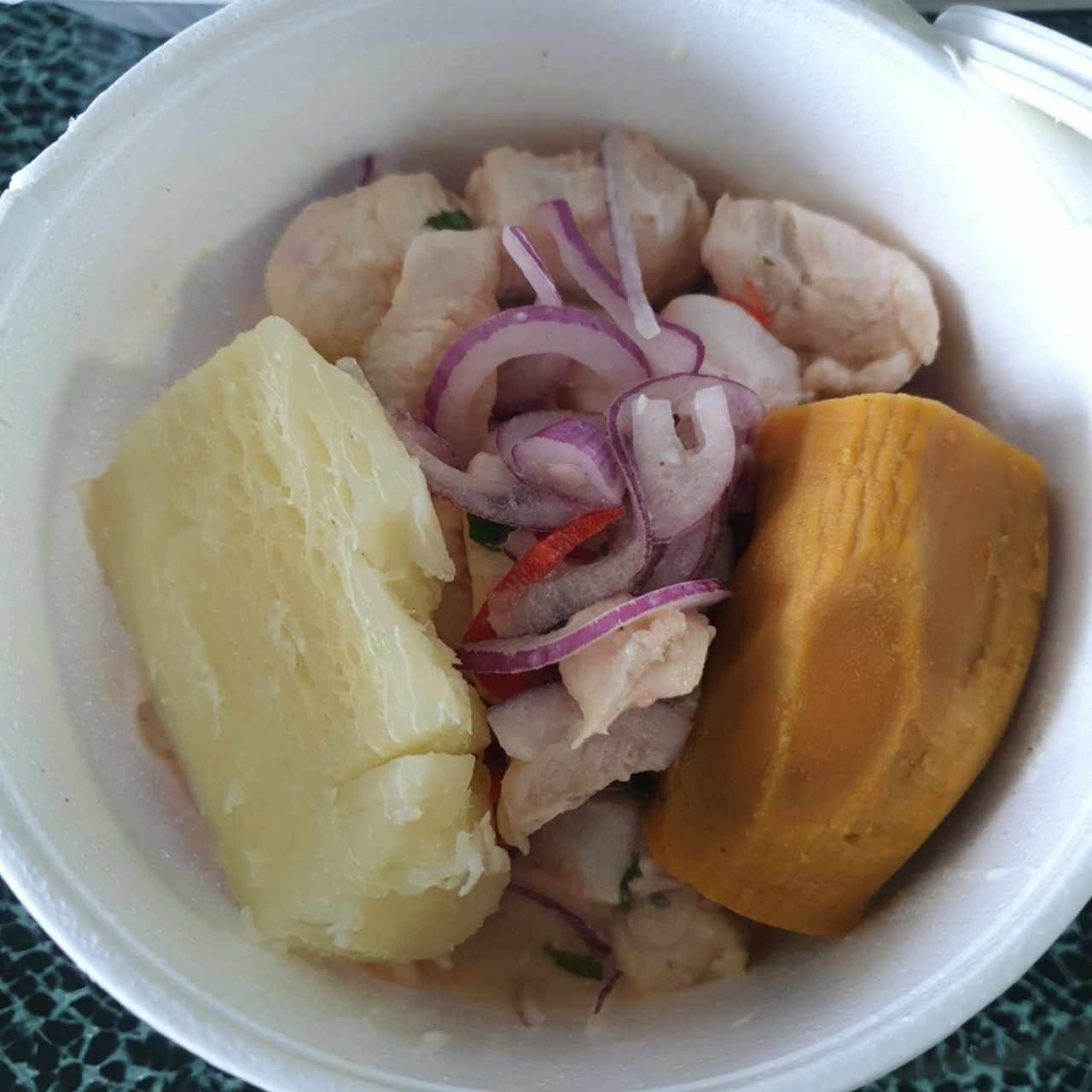 Menú - Ceviche de Corvina