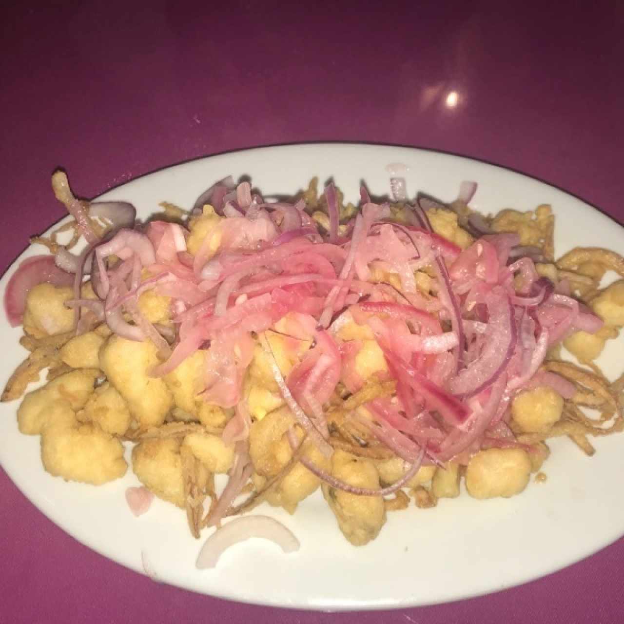 Ceviche frito