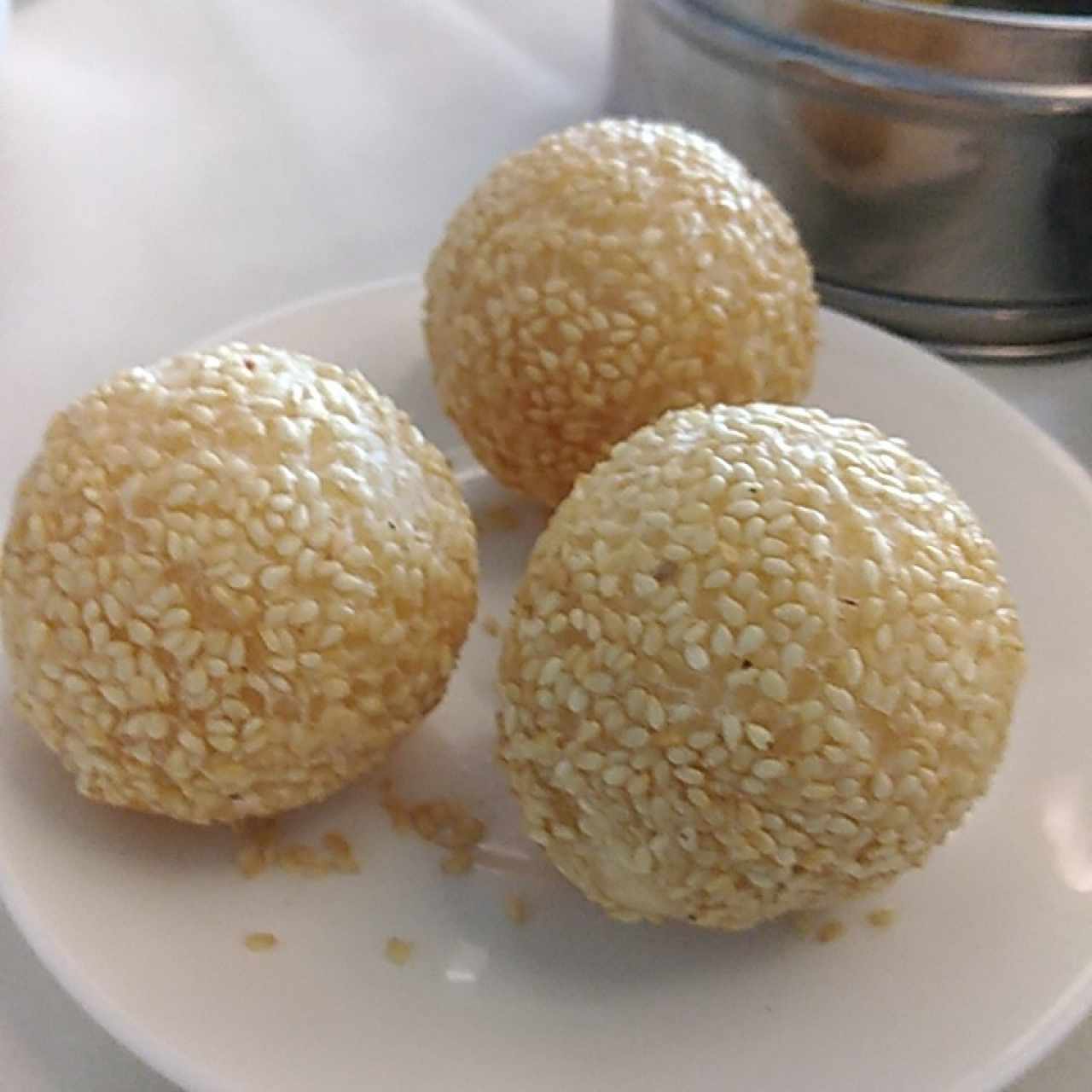 Bolitas de ajonjolí 