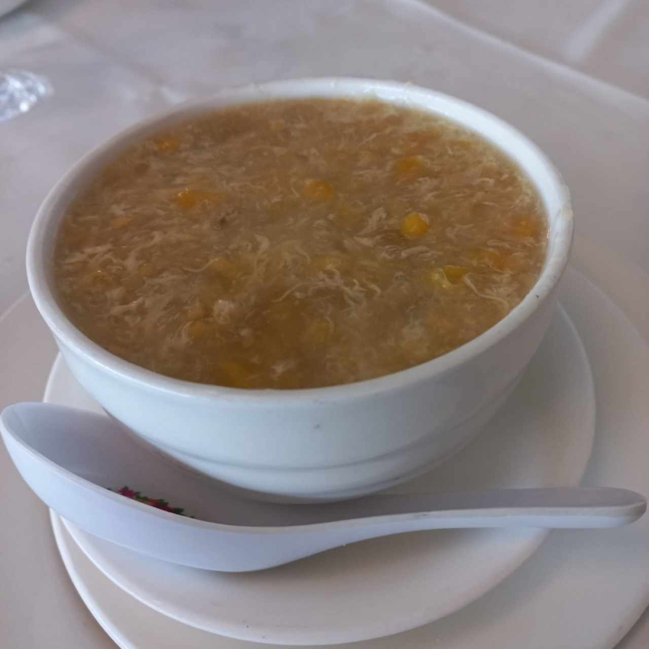 Sopa de Maíz con Pollo