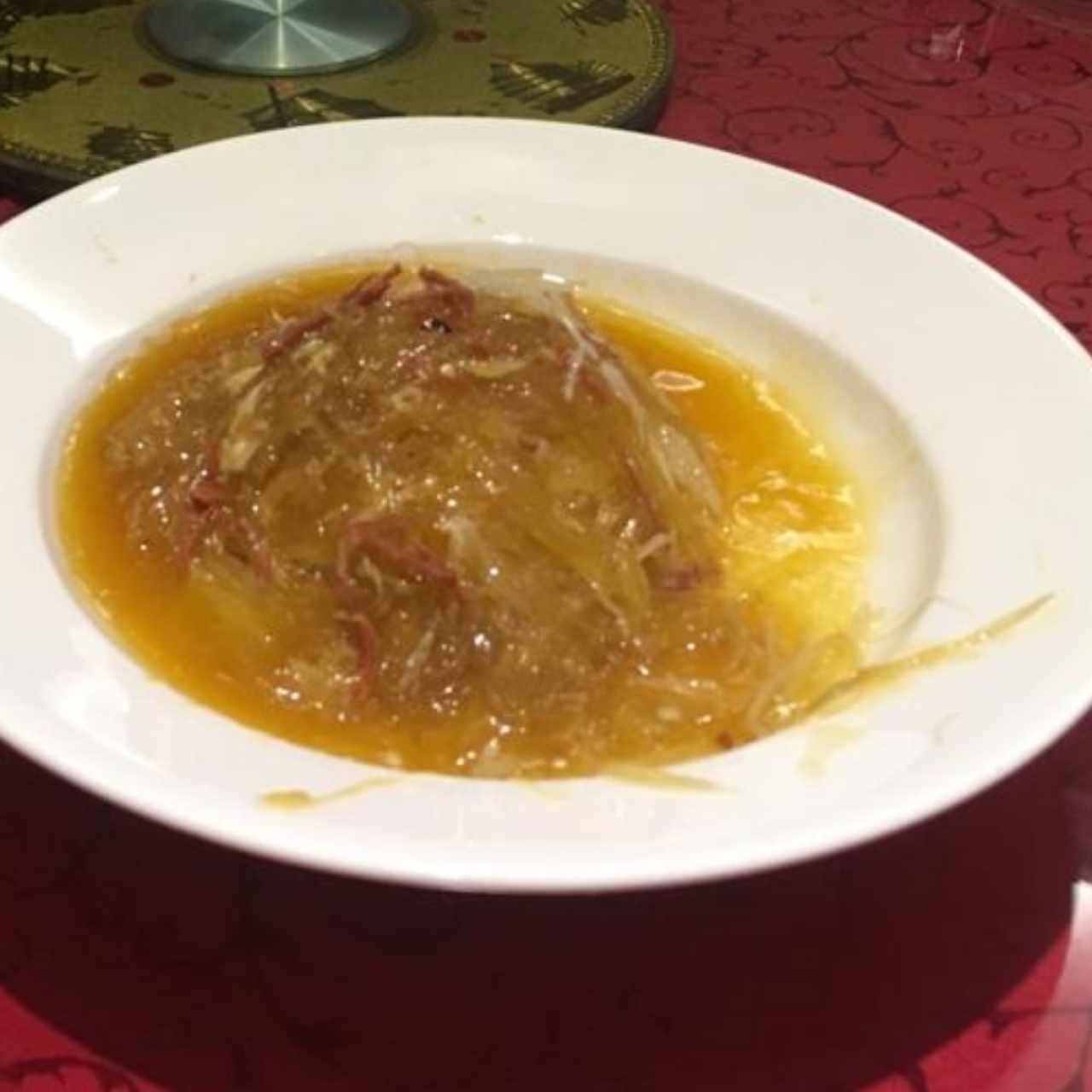 sopa Aleta de Tiburón 