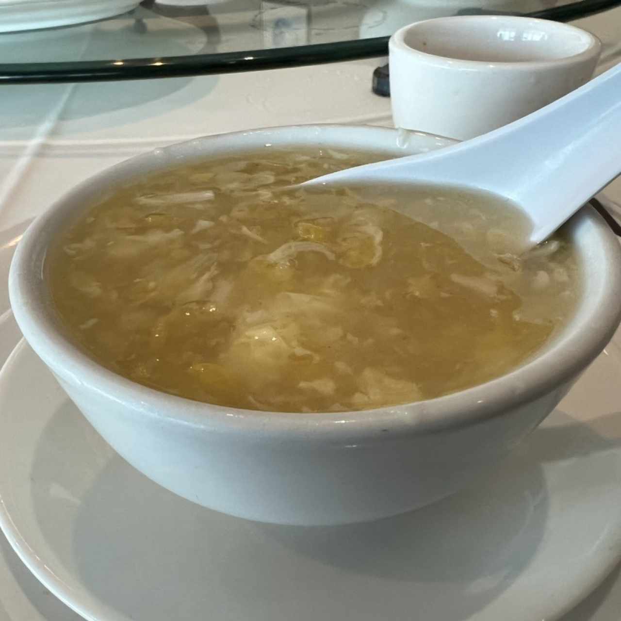 Sopa de Maíz con Pollo