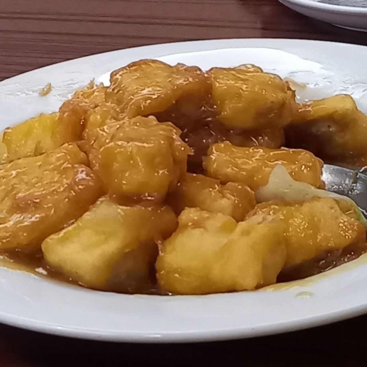 Tofu Rebozado con conchuela Seca