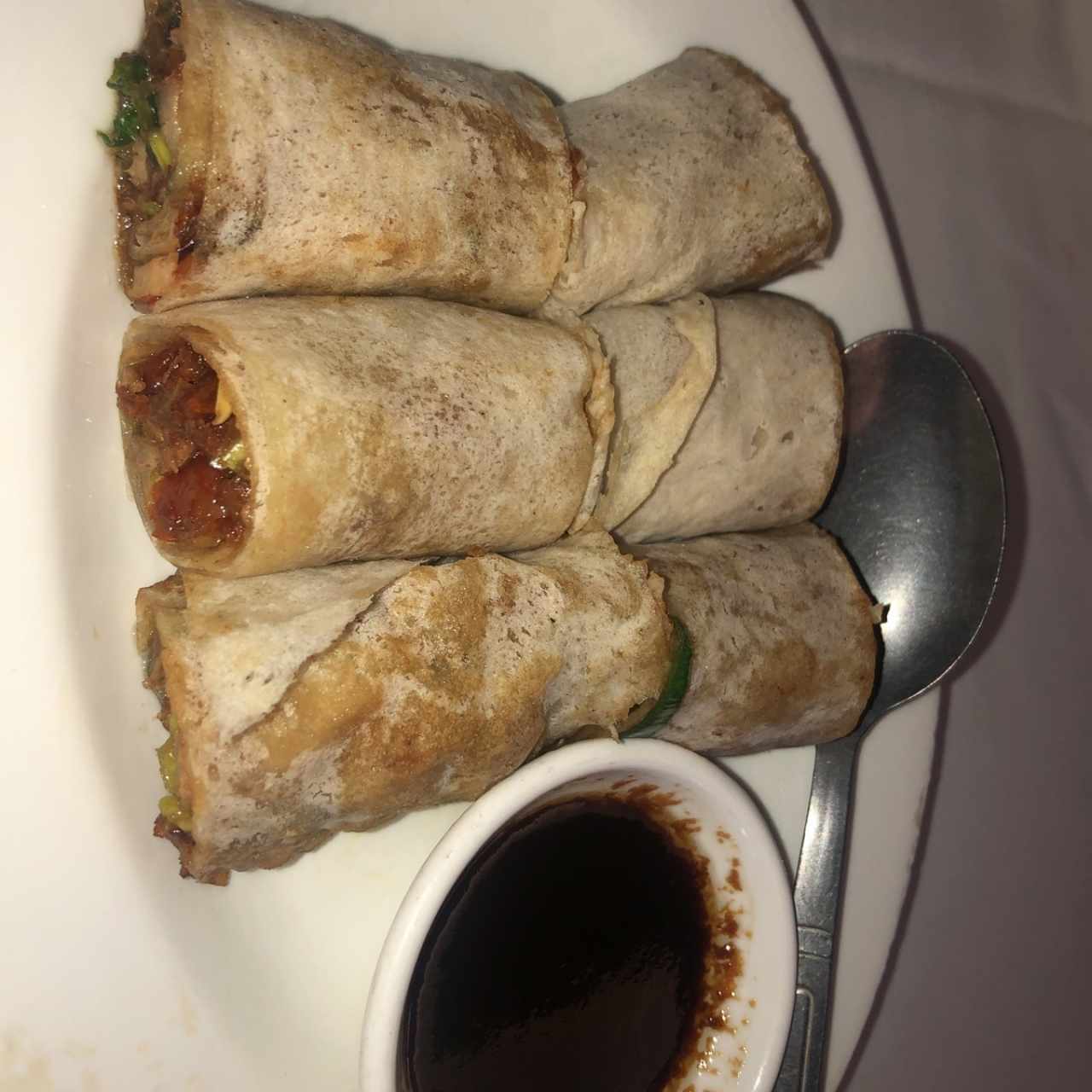 rollitos de pato