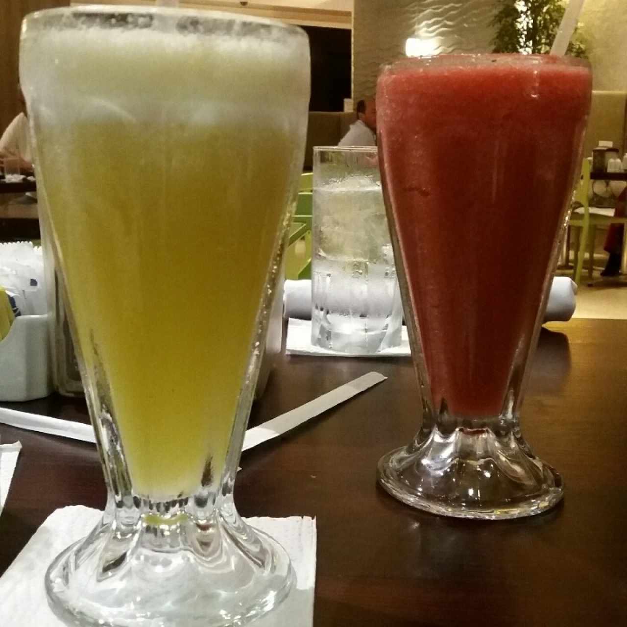 Licuado de Piña y Fresa