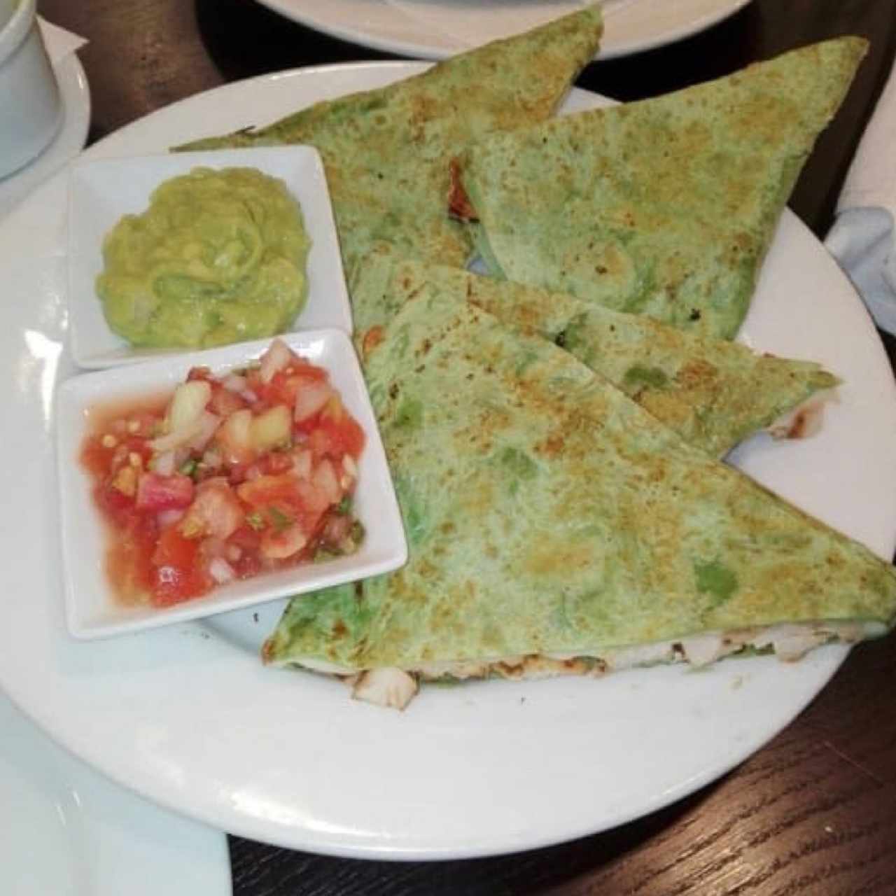 Quesadillas  de pollo 