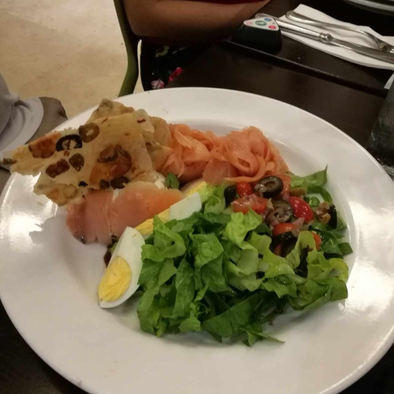 ensalada de salmón