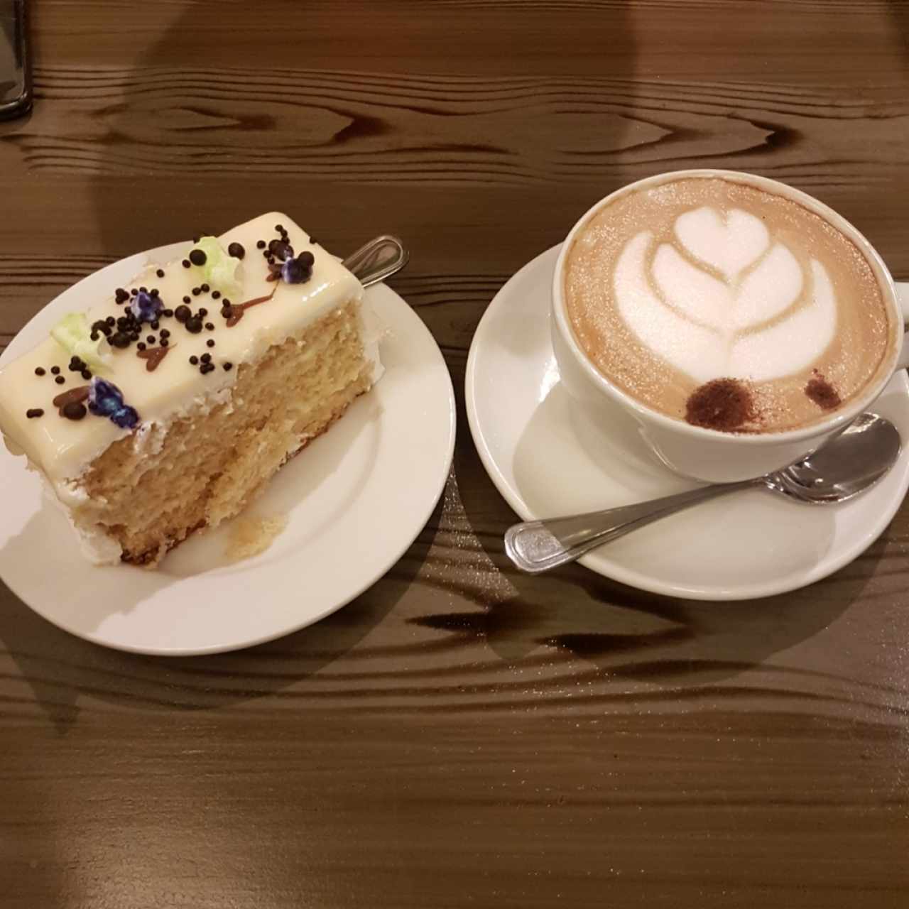 Dulce de limón y capuccino