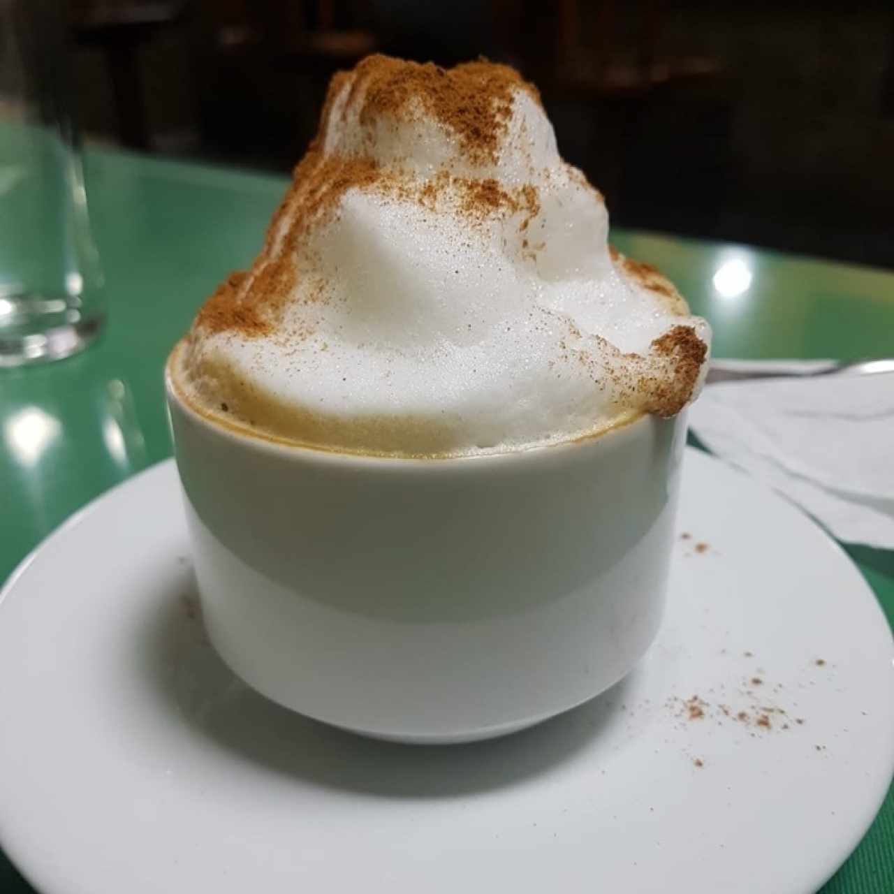 Un delicioso capuchino 