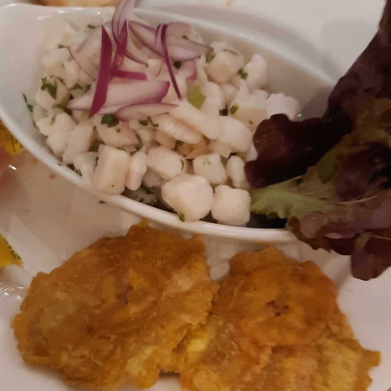 Ceviche de corvina