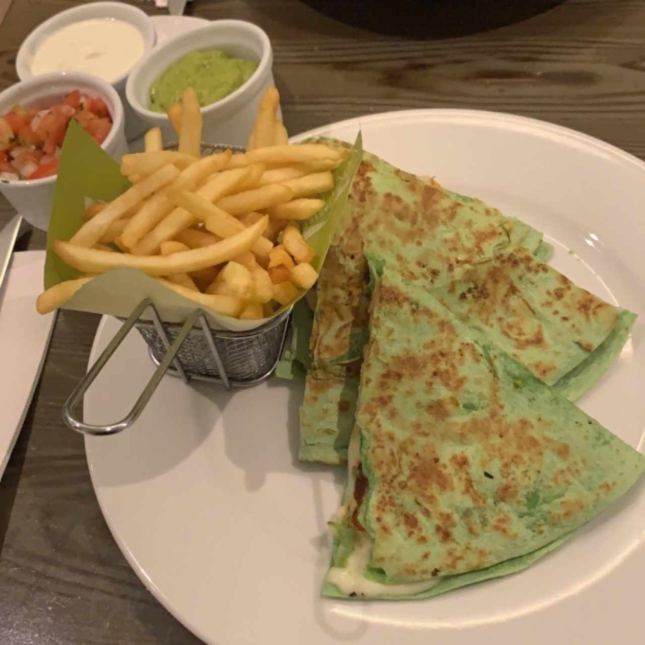 quesadillas