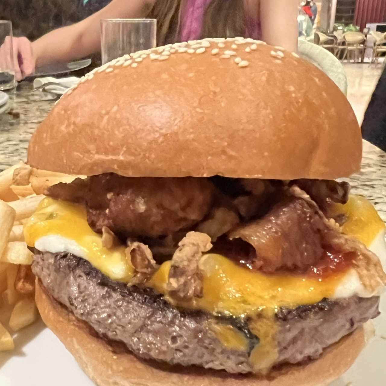 Sweet & Spicy burger