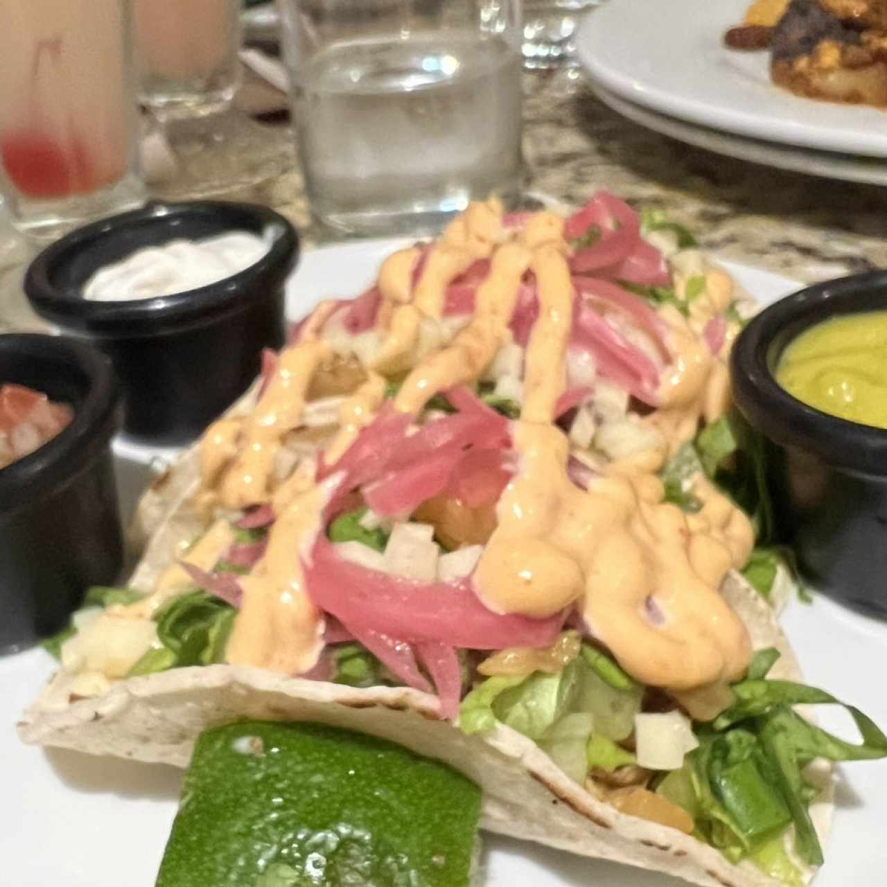 Tacos de cerdo suaves