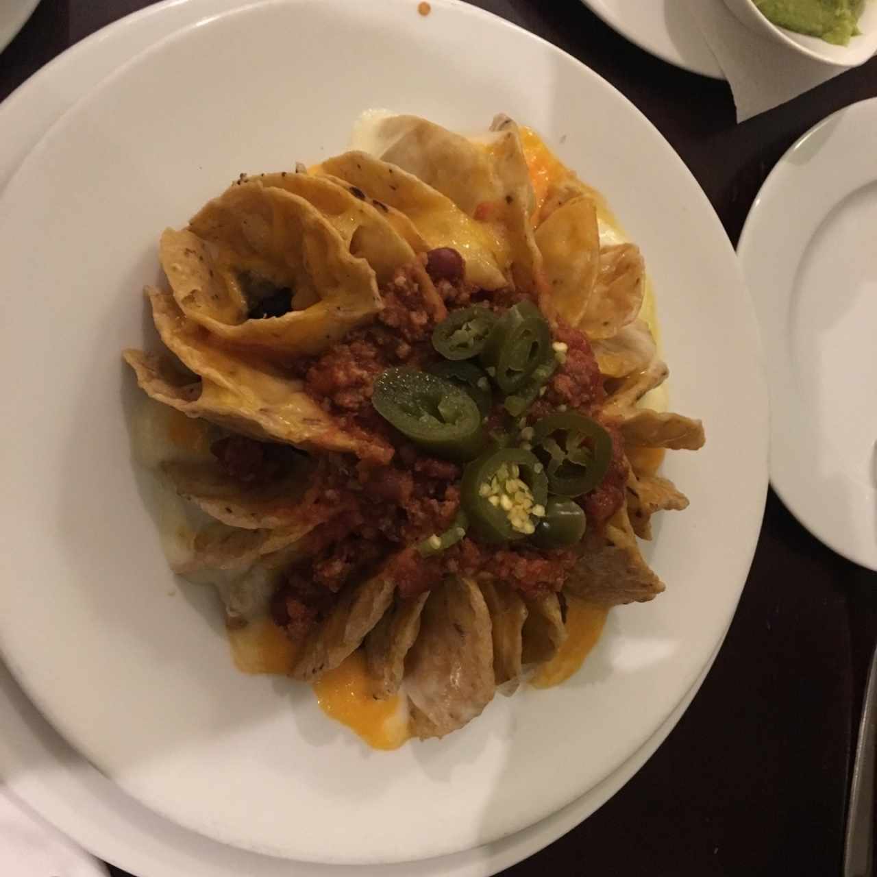 nachos de carne