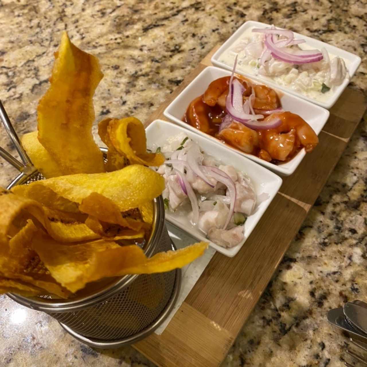 Trio ceviche