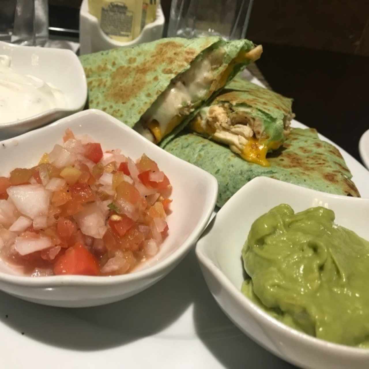 quesadillas