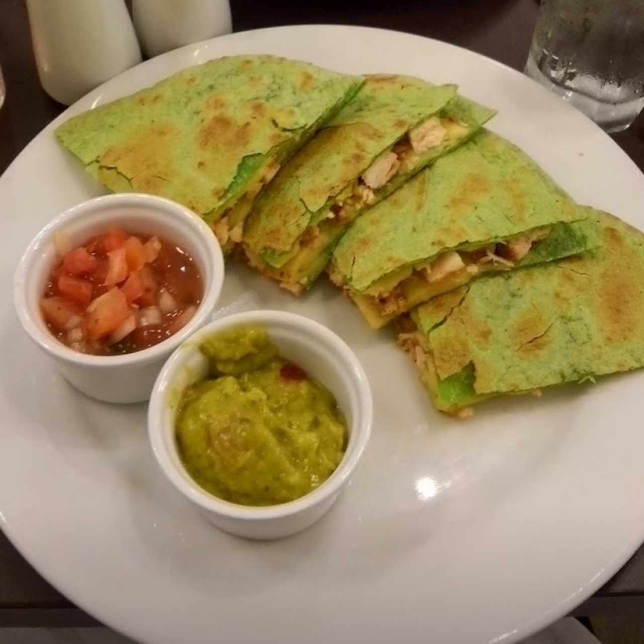 Quesadillas con pollo