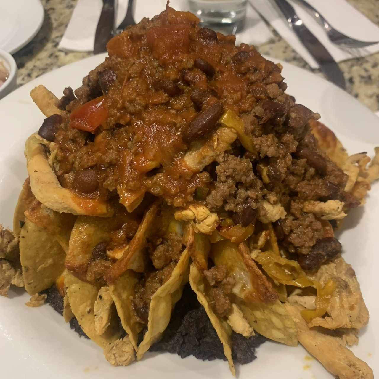 Nachos con todo 