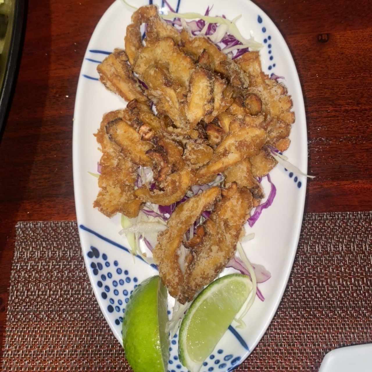 Entradas - Chicharron de Pulpo