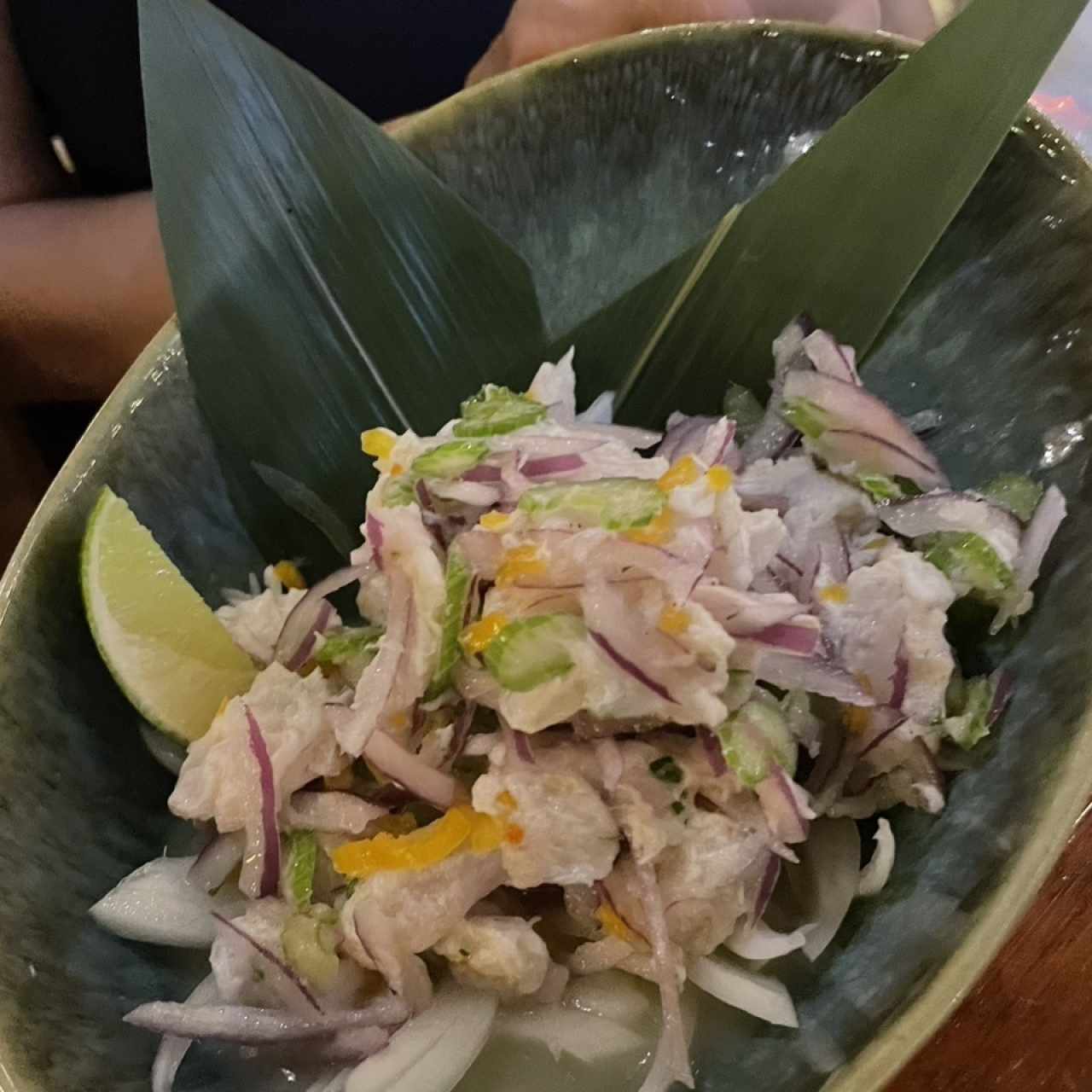 Ceviche de corvina