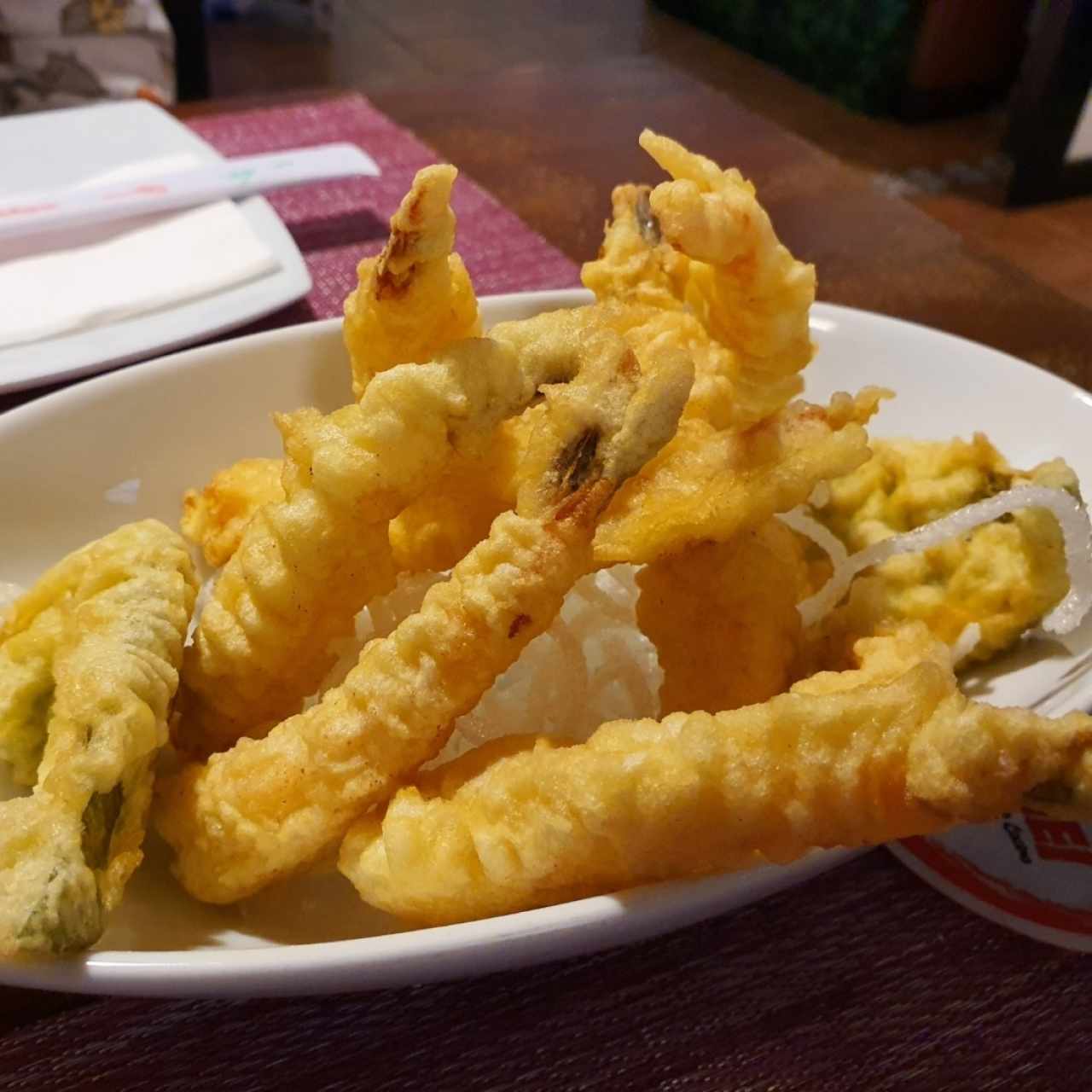 tempura de camarón 