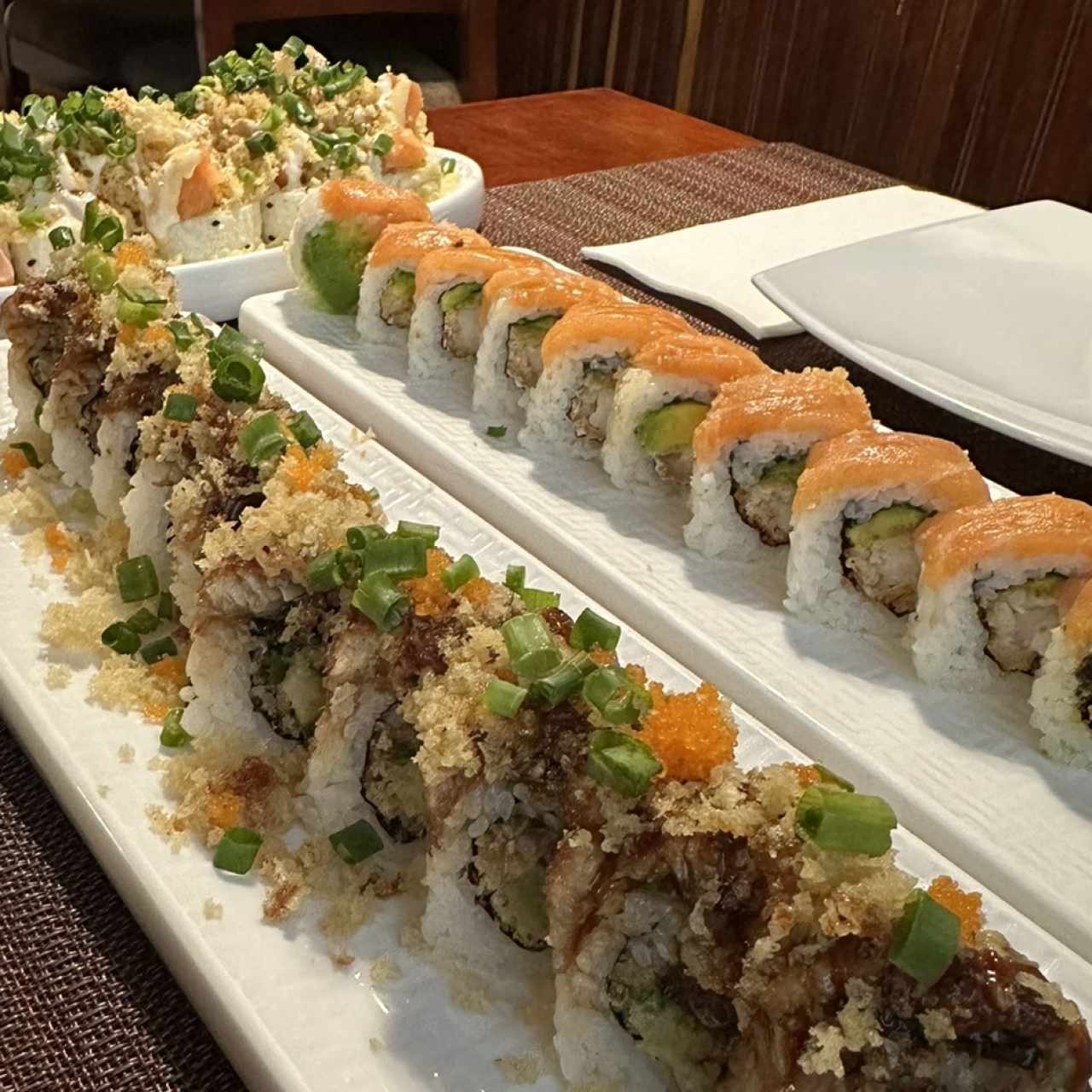 Unagi Crispy Roll, Sushi Lovers y Sushi Rock&Roll