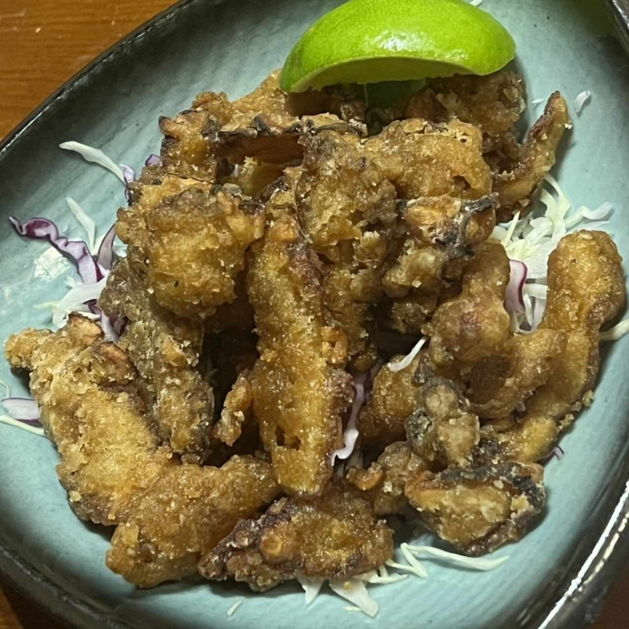 Entradas - Chicharron de Pulpo