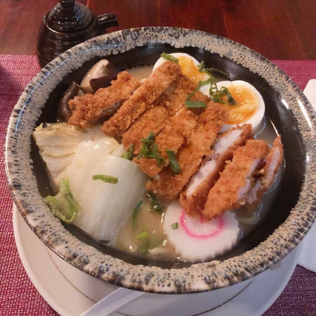 tonkotsu ramen de puerco apanado