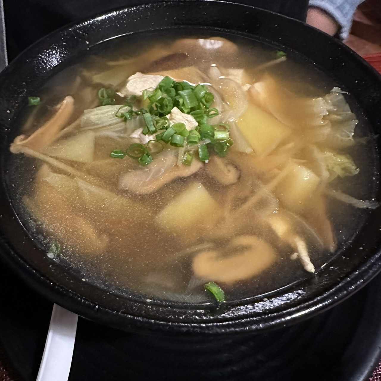 Sopa de Jengibre