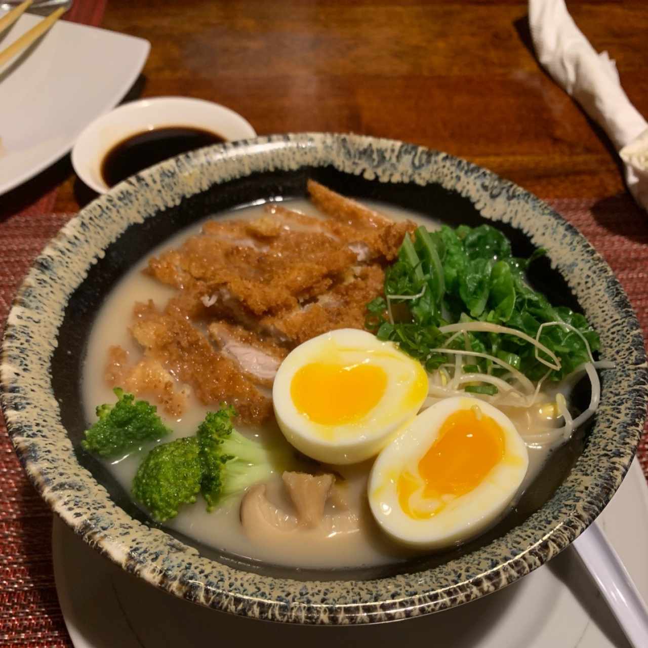 Ramen de puerco apanado