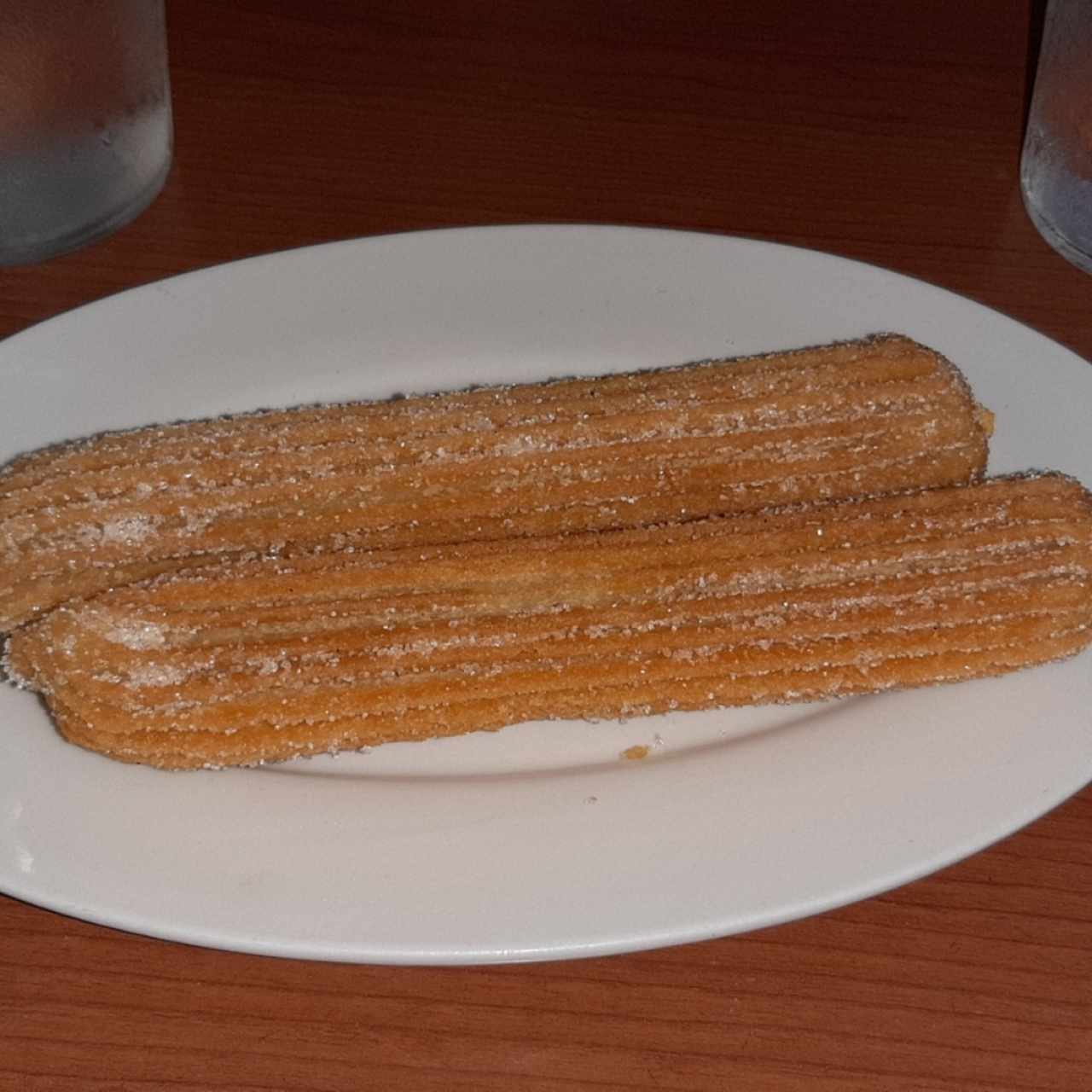 Churros rellenos de manjar