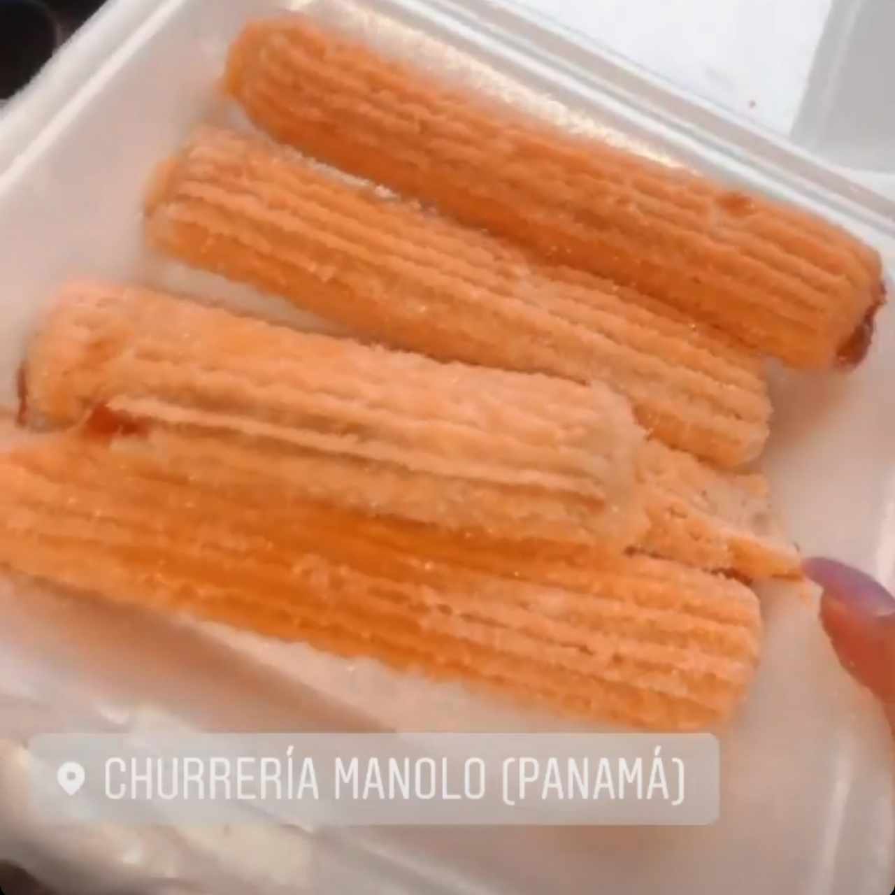 Churros rellenos