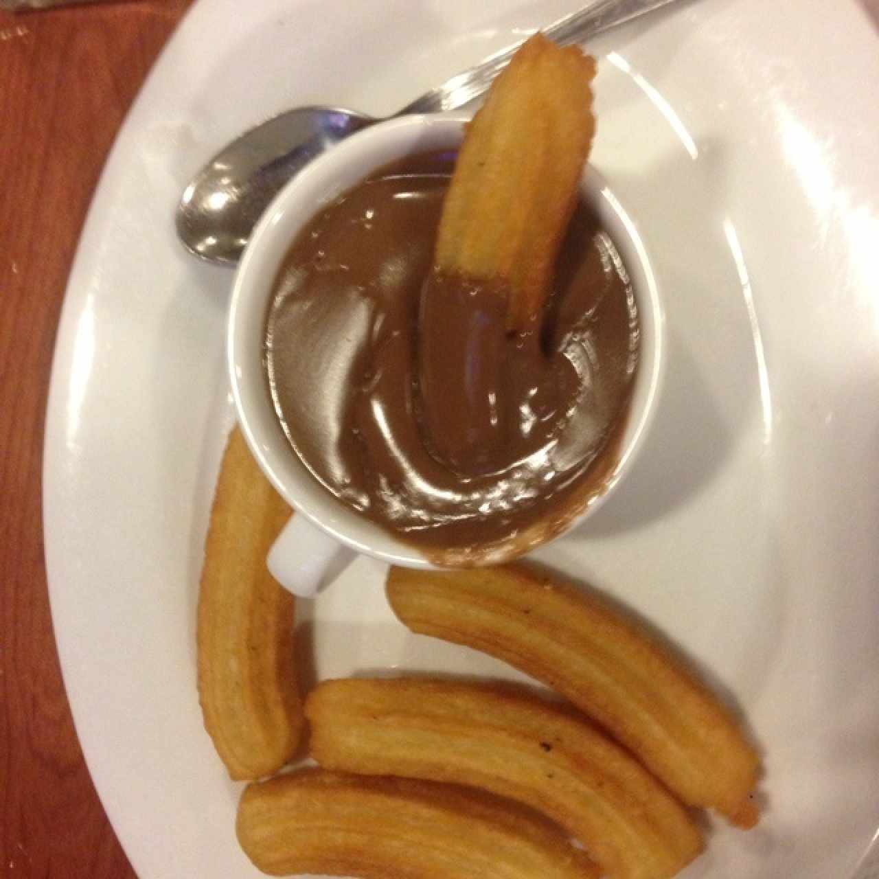 churros con chocolate