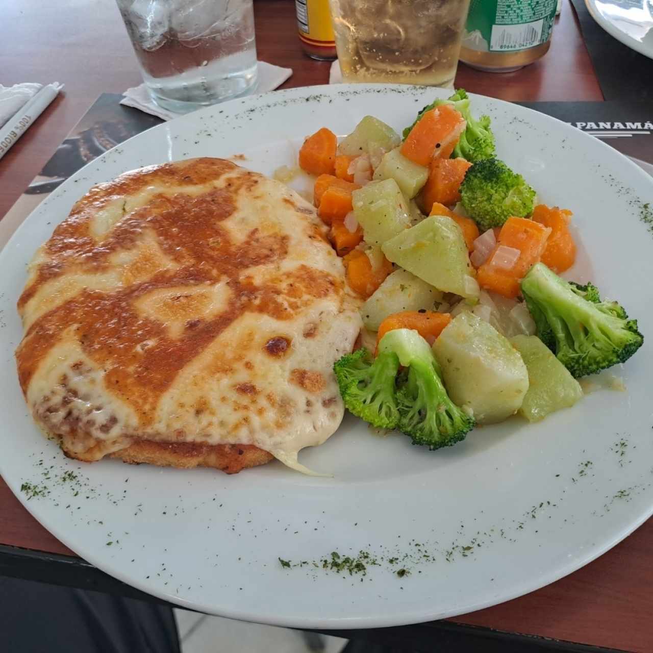 Milanesa de Pollo a la parmesana