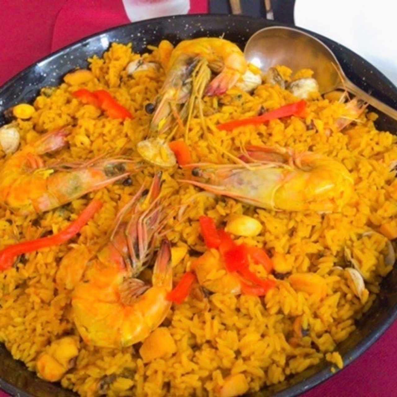 Paella - Paella de mariscos