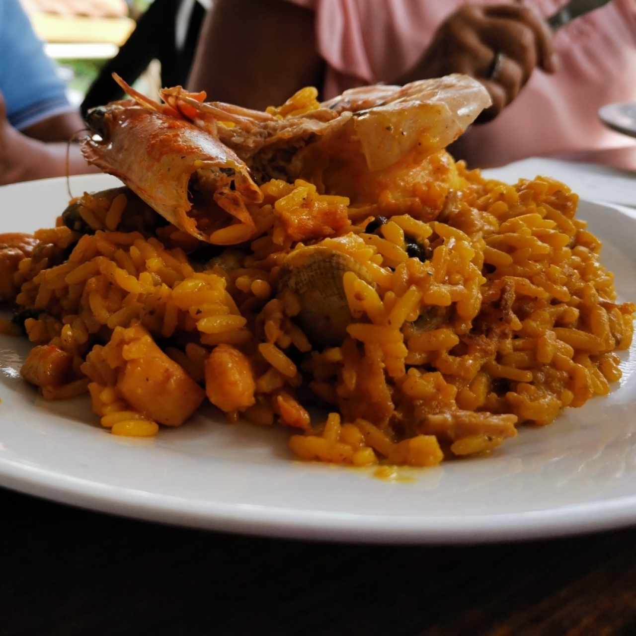 Paella - Paella de mariscos