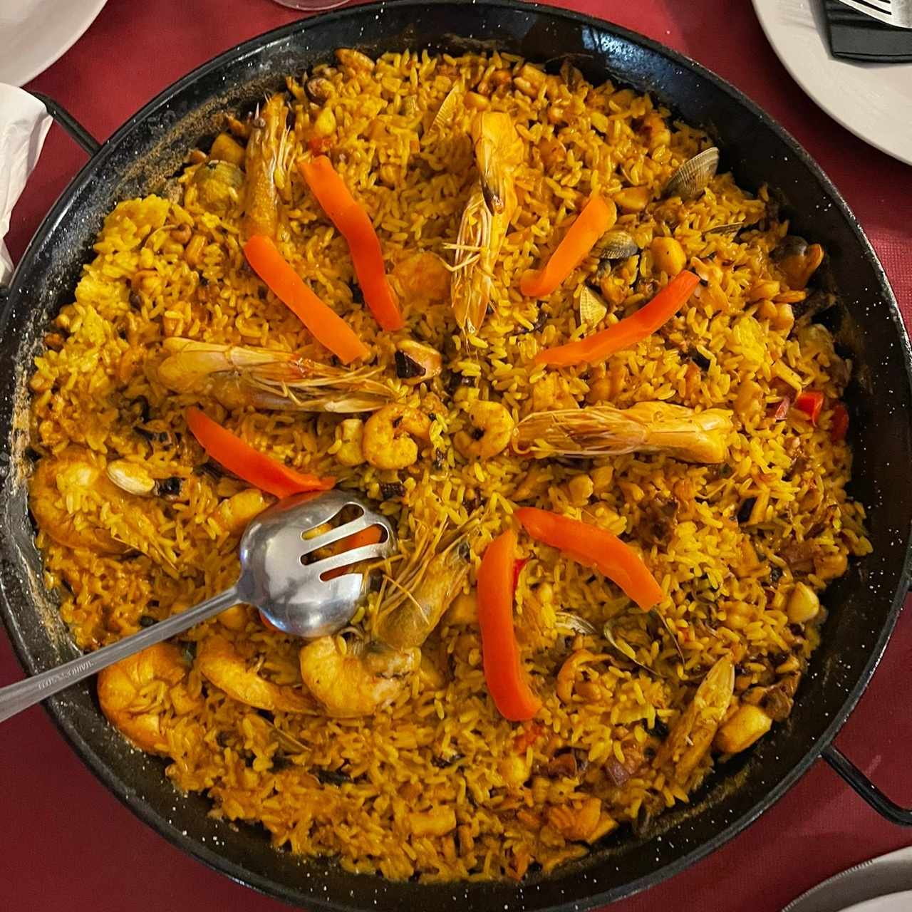 Paella - Paella de mariscos