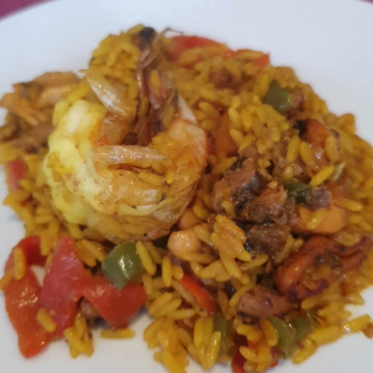 Paella - Paella de mariscos