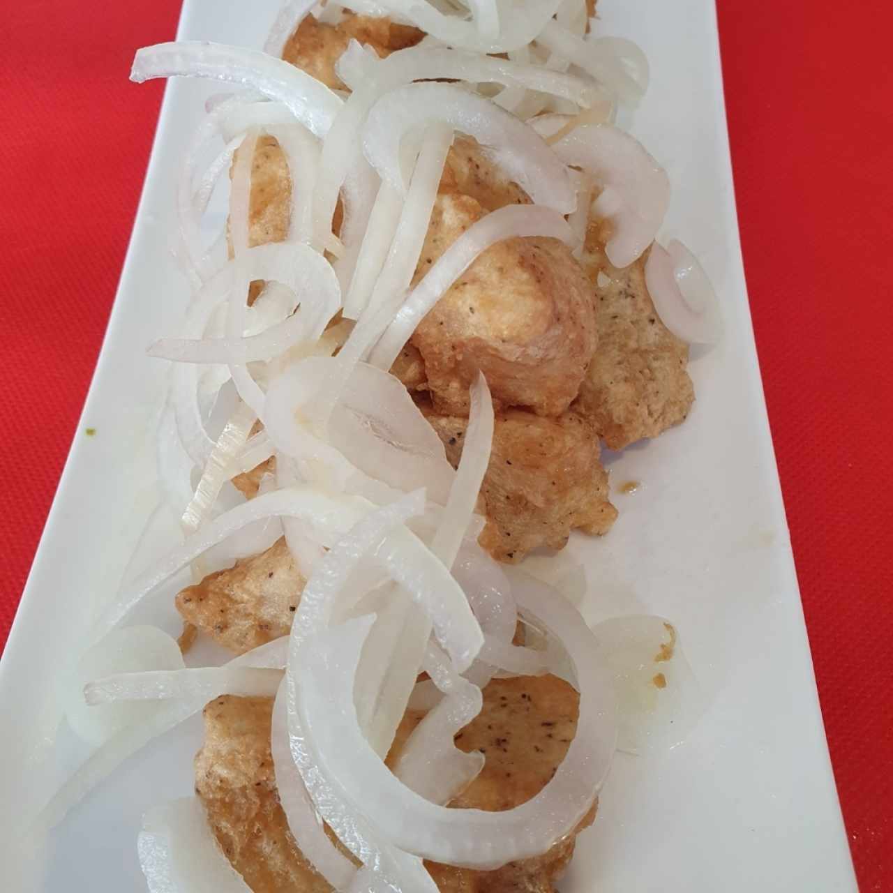 chicharrón de pescado mero